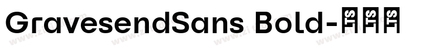 GravesendSans Bold字体转换
